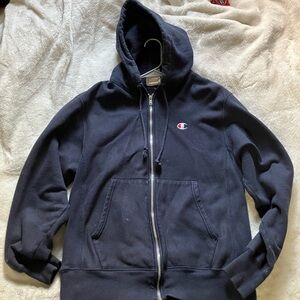 Champion Navy Blue Hoodie